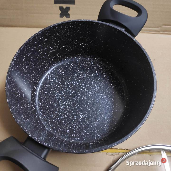 Garnki nieprzywierające 6el zestaw kuchenny z