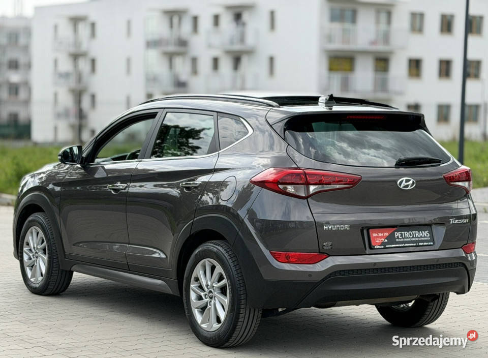 Hyundai Tucson 17 CRDI 116 LED Nawigacja Kamera kurtyny powietrzne Mrągowo