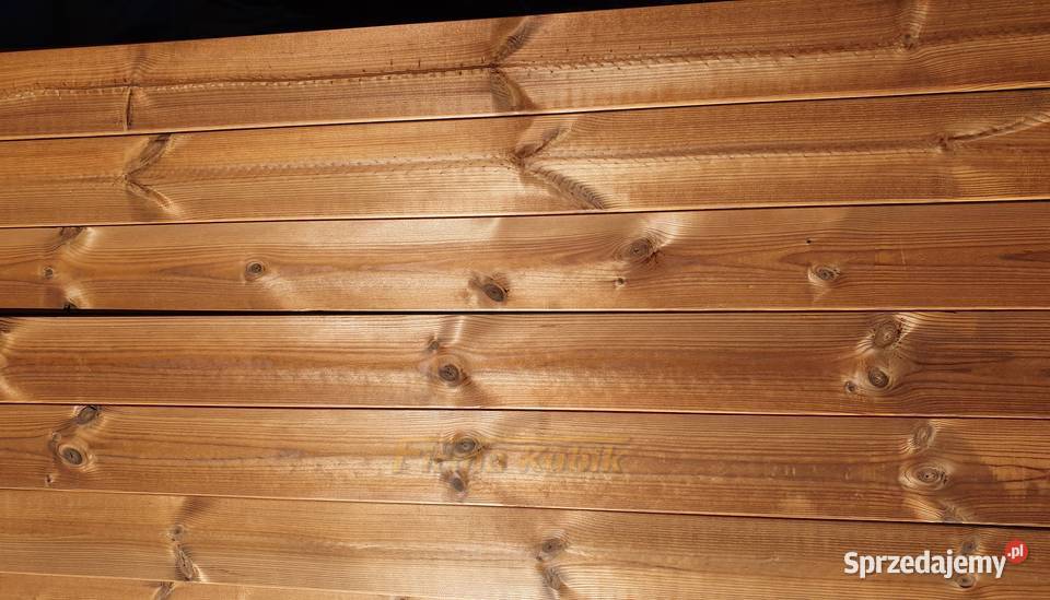 Deska tarasowa gładka termo thermo sosna