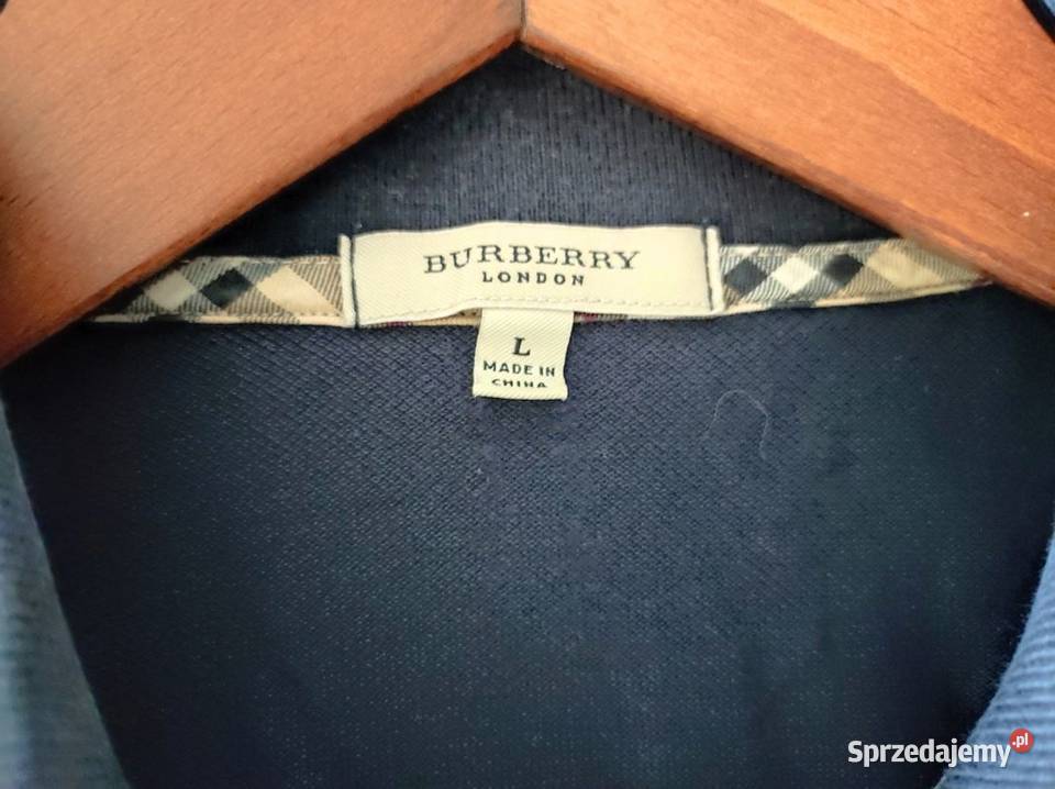 Burberry London polo koszulka zapinana z Kielce sprzedam