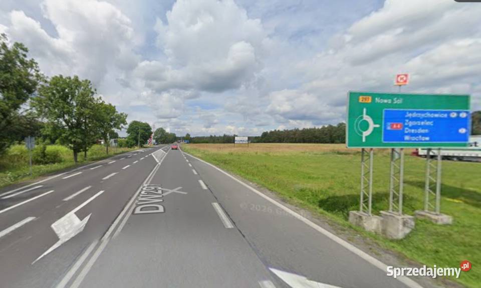 Działka usługowa 152 ha Łąka gm Bolesławiec dolnośląskie