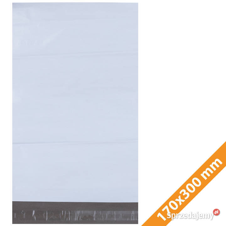 Foliopaki Białe 170x300 mm 100 LDPE Wodoodporne Ludźmierz