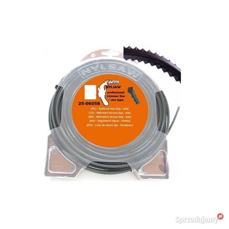 ŻYŁKA TNĄCA NYLSAW 35mm 27m Zęby Rekina Ostrołęka