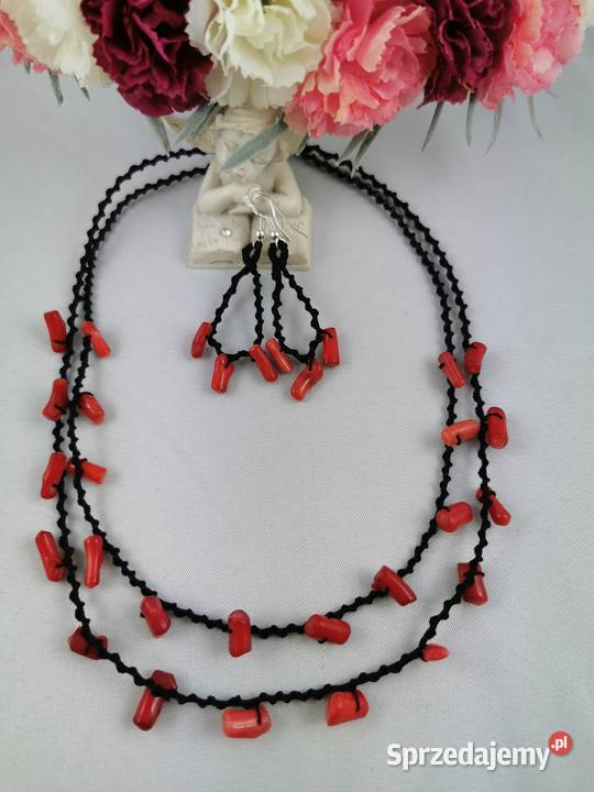 Biżuteria frywolitkowa małopolskie Wiśniowa