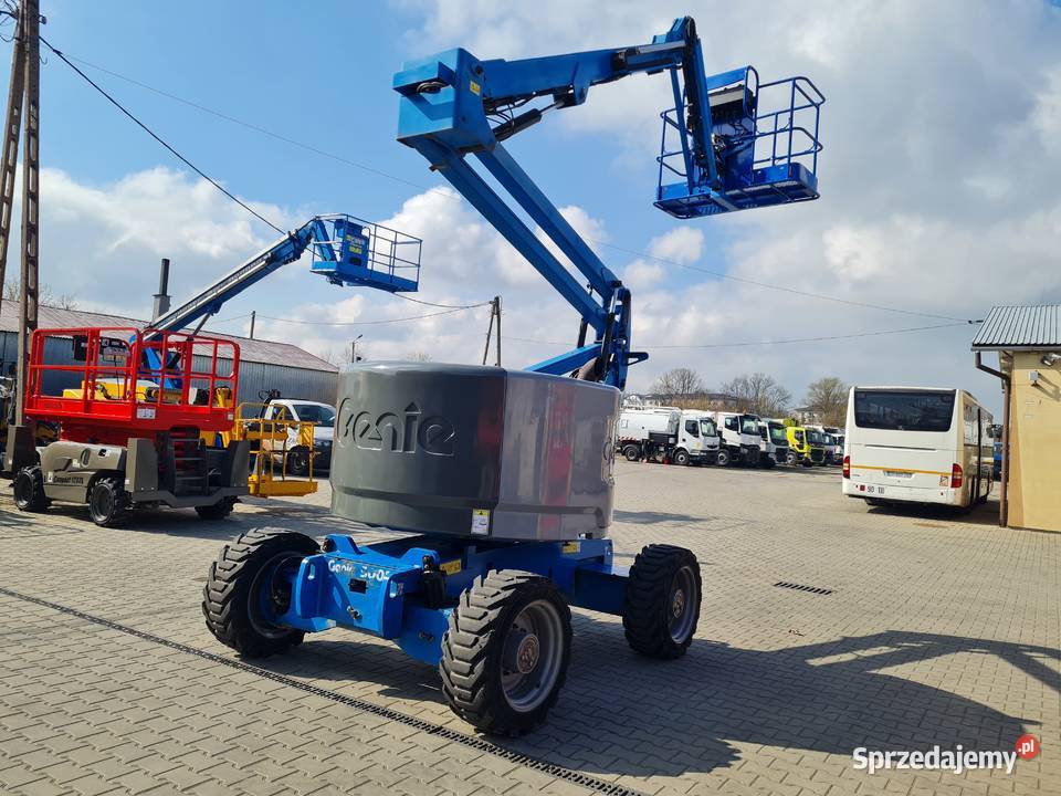 Podnośnik przegubowy spalinowy Genie Z4525J wys Dźwigi, podnośniki małopolskie Dąbrowa Tarnowska