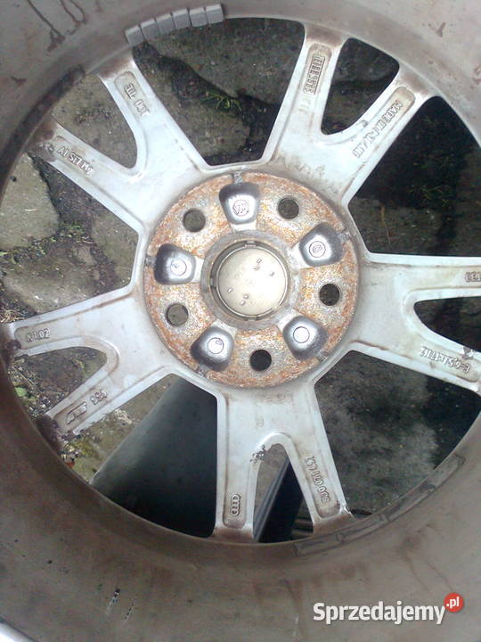 felgi aluminiowe opony 2254517 Audi A4 A6 VW Średnica 17"