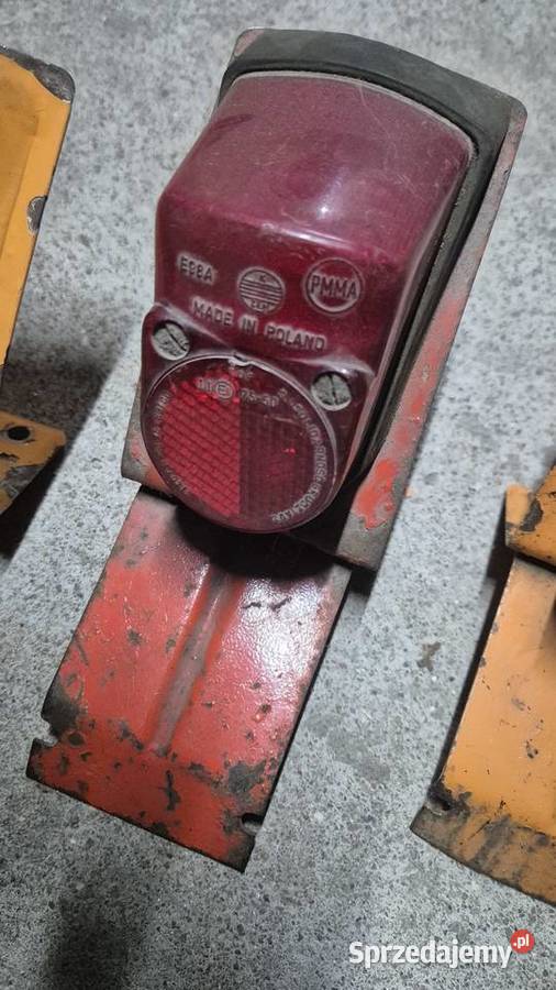 Motorynka mocowanie lampy plus lampa Pozostałe sprzedam