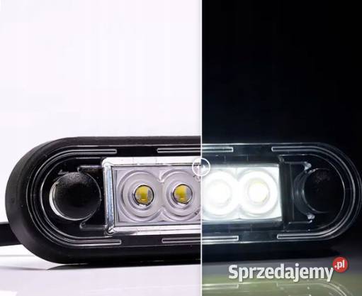 Lampa Obrysowa obrysówka PRZEDNIA LED BIAŁA Godzianów