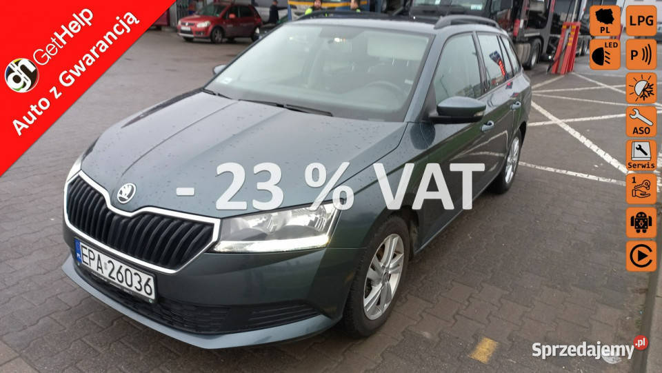 koda Fabia 10 MPILPG Fabryczne Landi Renzo Salon możliwa zamiana Gdańsk