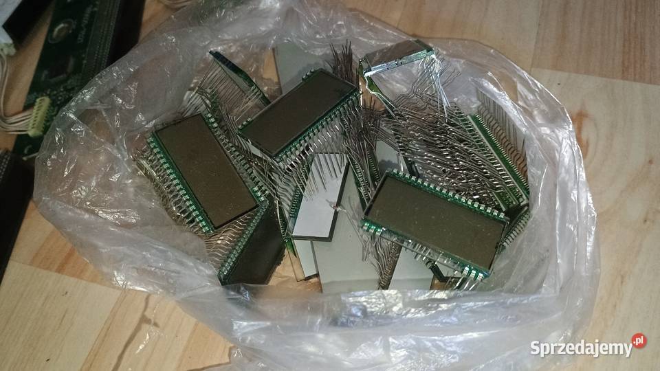 moduły wyświetlaczy LCD stosowane w licznikach i
