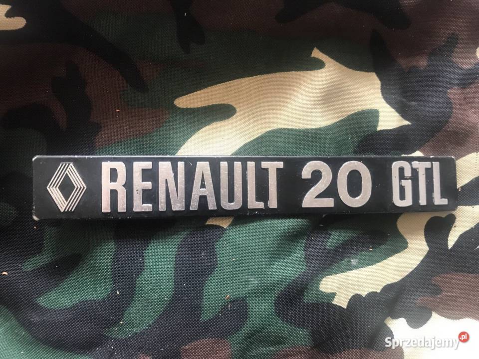 Emblemat Renault 20 gol Lubin