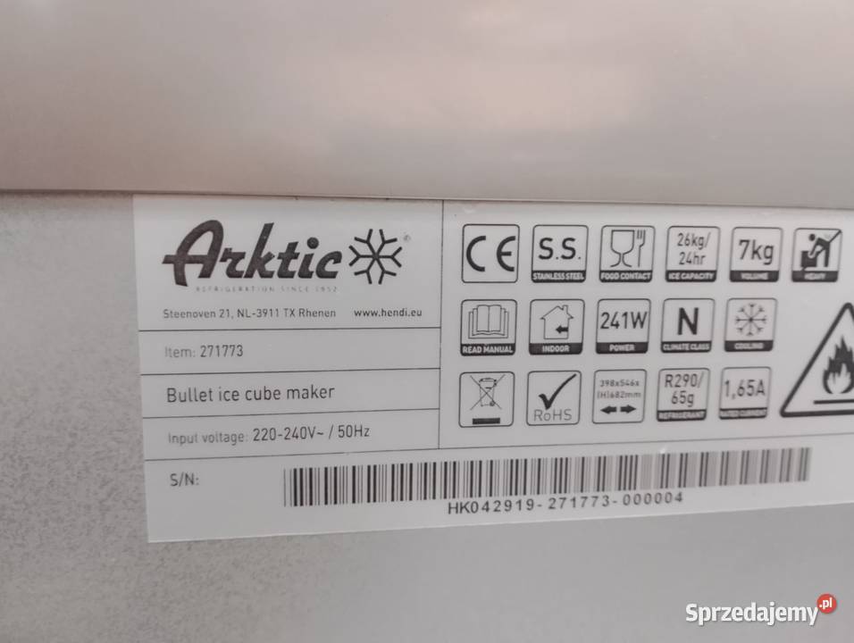 Kostkarka do lodu Arktic 271773 Wrocław