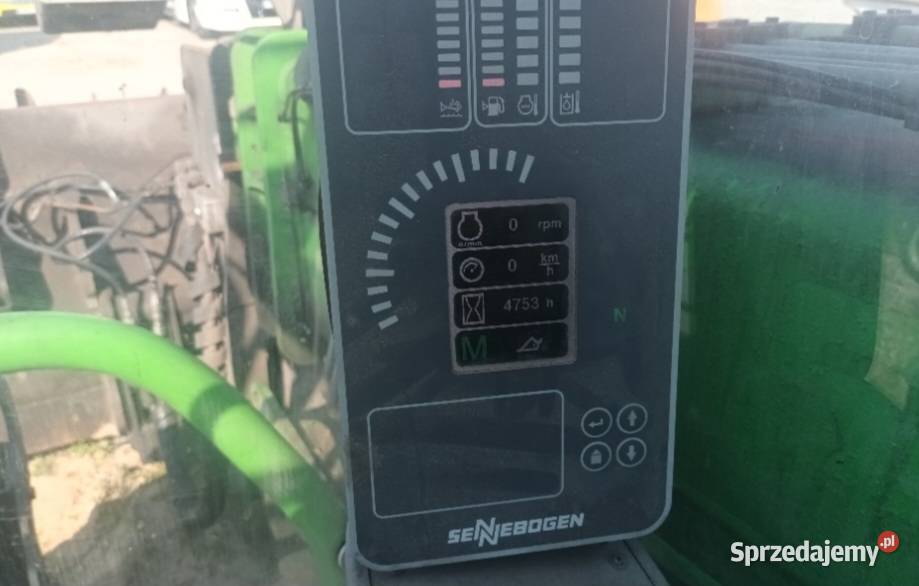 Ładowarka teleskopowa Sennebogen 355 E mth 4753 Maszyny budowlane Dębica
