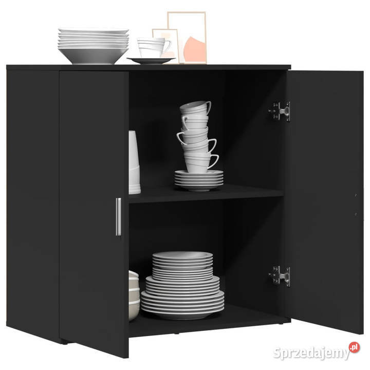 Szafka czarna 79x38x80 materiał drewnopochodny Warszawa