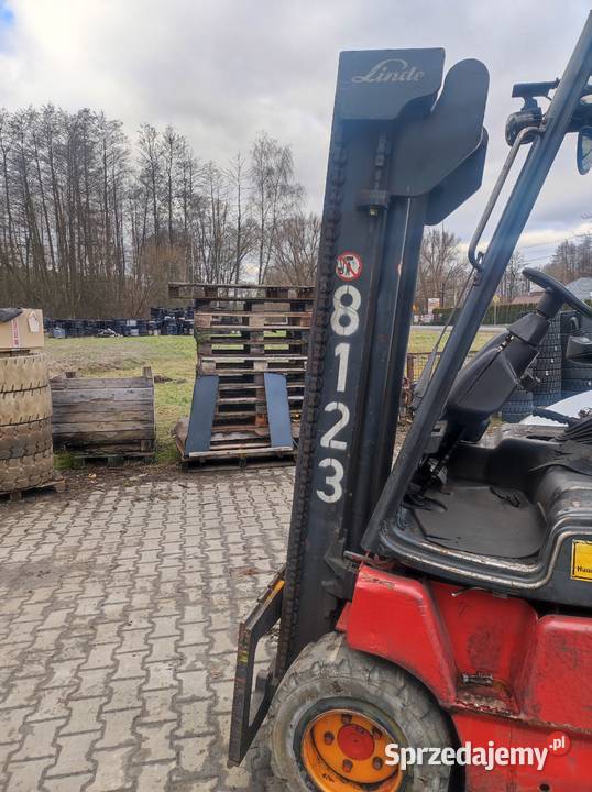 Maszt Linde H30 H35 351 E30 336 Błędów
