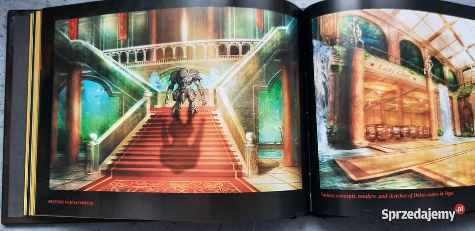 Duke Nukem Forever Art book unikat Koszalin sprzedam