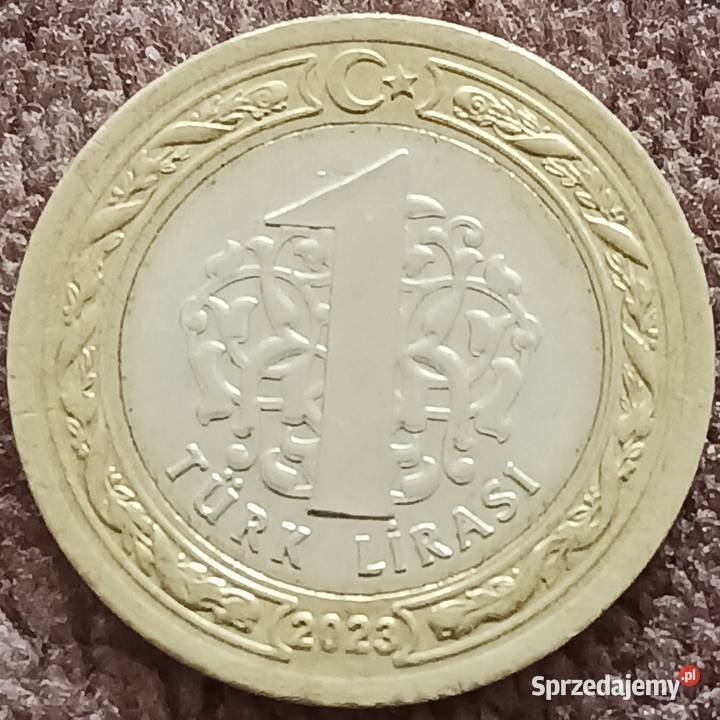 1 Lira Turcja 2023 r nowa edycja Konin