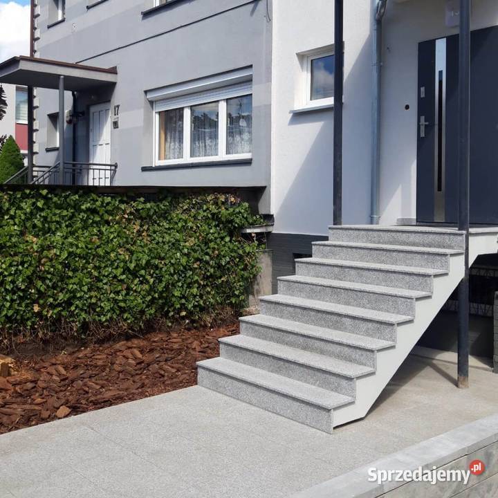 Stopień granitowy G602 Bianco Sardo Pozostałe Dom i Ogród Gdynia