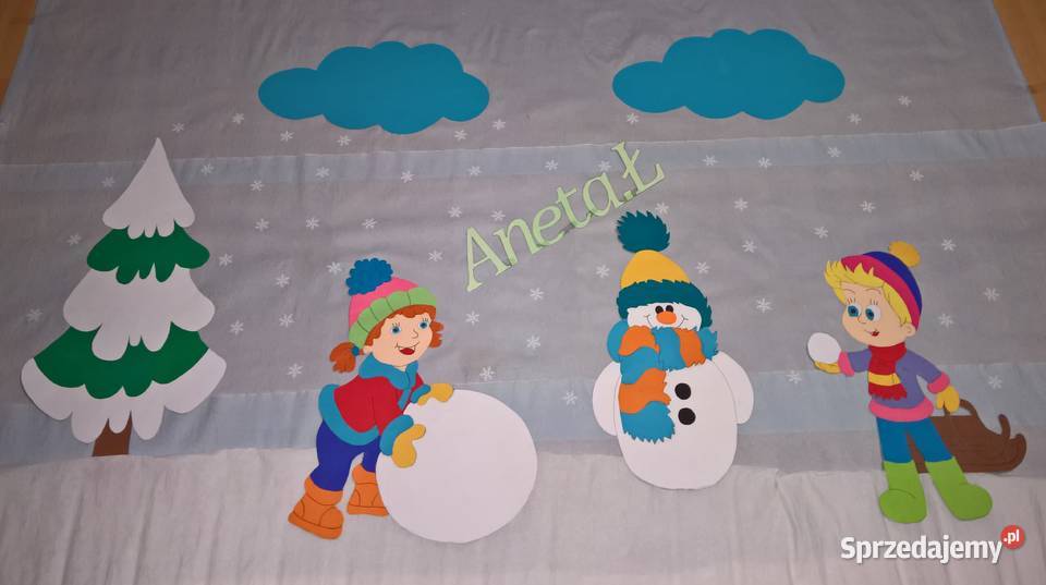 Dekoracje o tematyce zimowe z brystolu