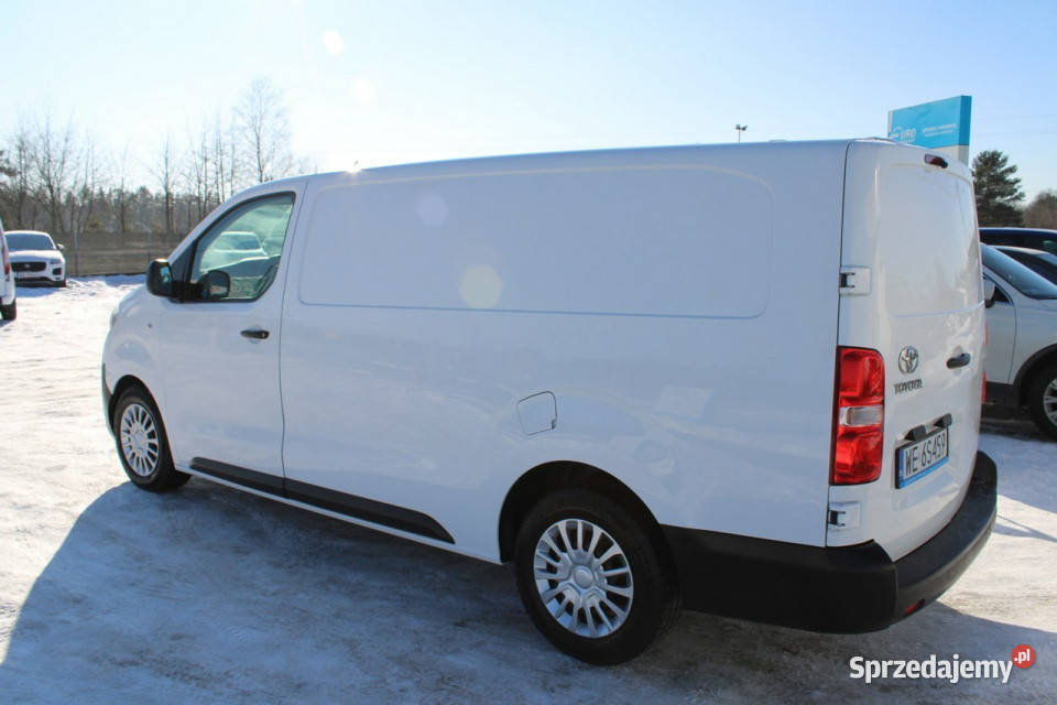 Toyota ProAce D4D 144 Webasto LONG Fvat Salon mazowieckie Warszawa
