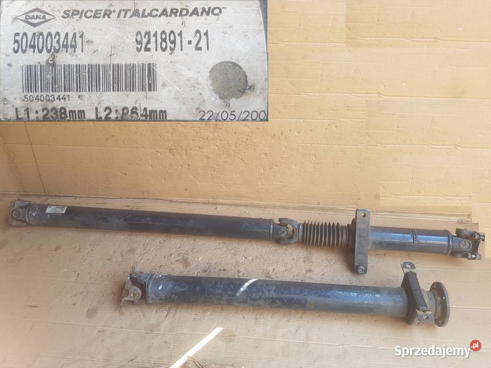 Iveco Daily 4 0611 wał napędowy rozstaw osi wały napędowe dolnośląskie Legnica