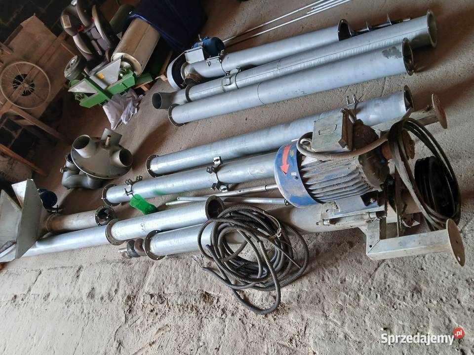 Żmijka pionowa 9m ocynk Taśmociągi i podajniki wielkopolskie Sieroszewice