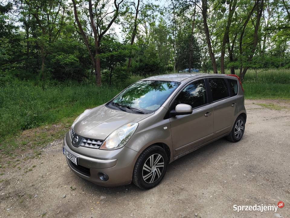 Nissan Note 15dci 2008 nawigacja kamera cofania 1486cm3 Gliwice