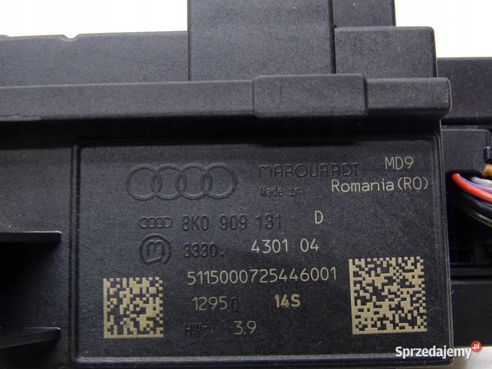 STACYJKA CZYTNIK KLUCZYKA AUDI A4 B8 A5 8T