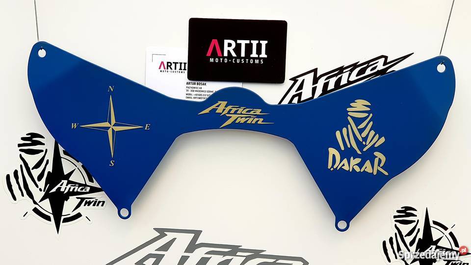 Forkshield METAL AfricaTwin 1000 DG KAD BLUE podkarpackie Piątkowiec