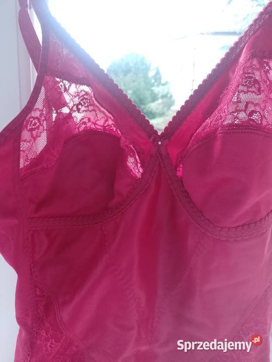 90C Ekskluzywne różowe body modelujące z Wiednia Body i gorsety