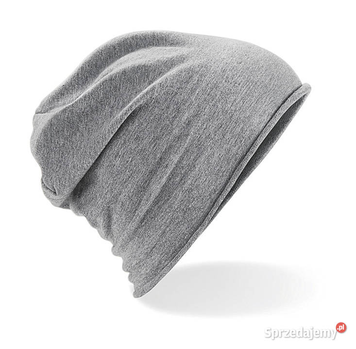 Bawełniana CIENKA czapka czarna BEECHFIELD Warszawa