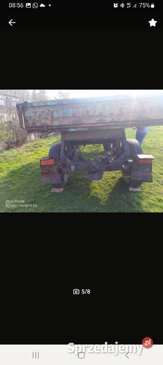 Przyczepa rolnicza HK8 wywrotka 8T Malbork