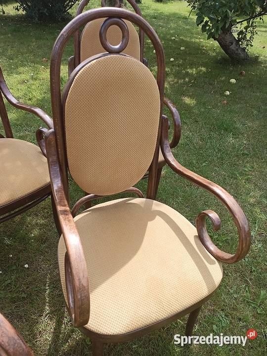 8 krzeseł tapicerowanych giętych stan lubuskie Żary