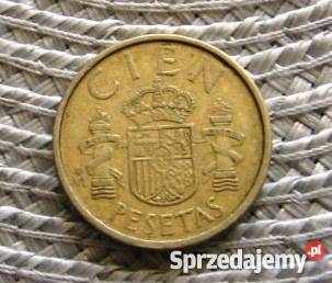 Hiszpania 100 Pesetas 1983r i 1989r Kalisz sprzedam