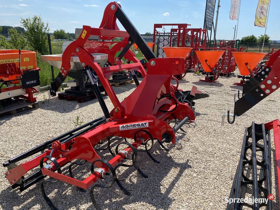 Agregat uprawowosiewny Agro Klon 25m z nieuszkodzony Pasturka