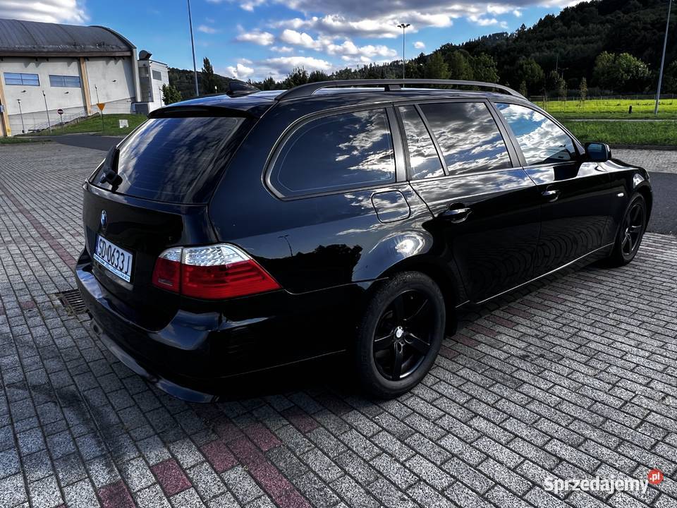 Bmw e61 520d lift android czarna Lci Bielsko-Biała