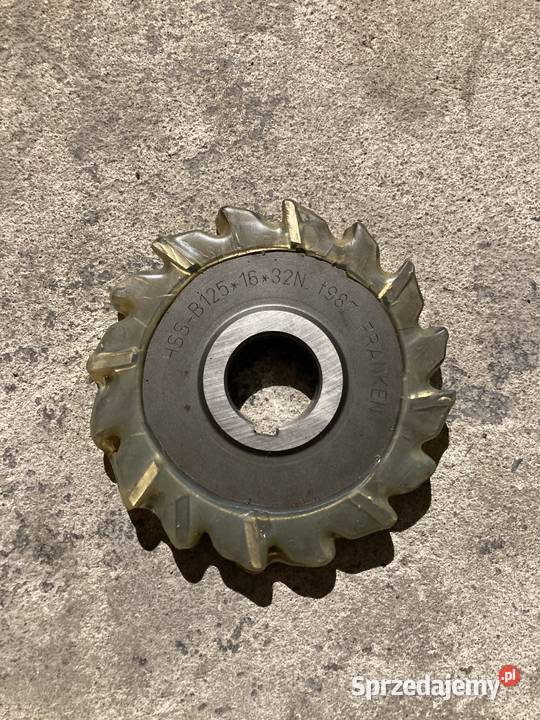Frez tarczowy trzystronny FRANKEN HSS 125x16 FV łódzkie Czarnożyły