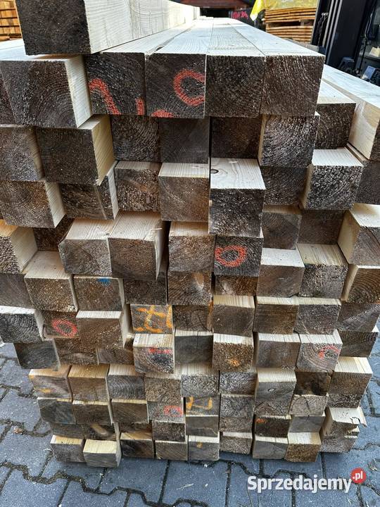 Kantówka sucha strugana konstrukcyjna 10x10 Nowy Sącz