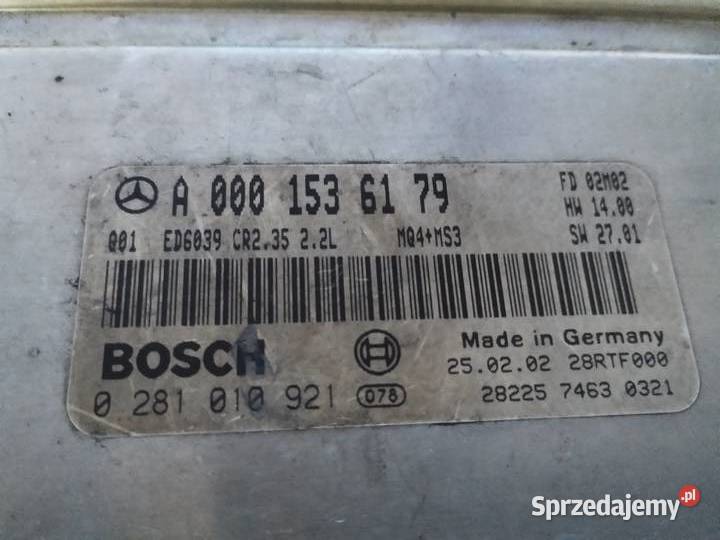 Sterownik Silnika Sprinter 0281010921 Układ elektryczny silnika Wałbrzych