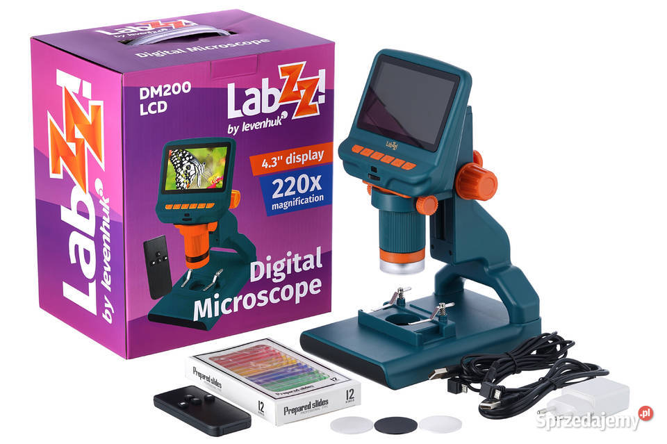Mikroskop cyfrowy Levenhuk LabZZ DM200 LCD Warszawa
