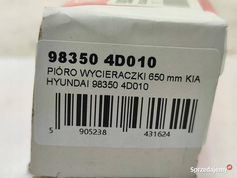 PIÓRO WYCIERACZKI 650mm KIA CARNIVAL 29 CRDi sprzedam