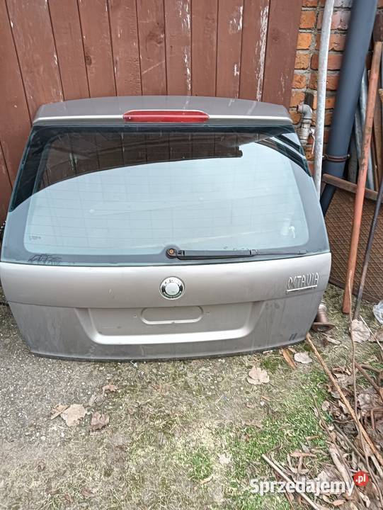 Klapa Octavia II Lift kombi kompletna w kolor osobowe Poniec