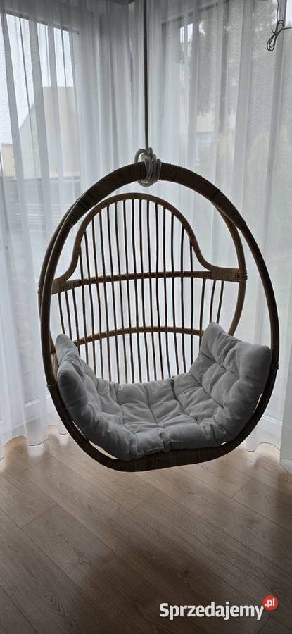 Ratanowy fotel wiszący Lębork