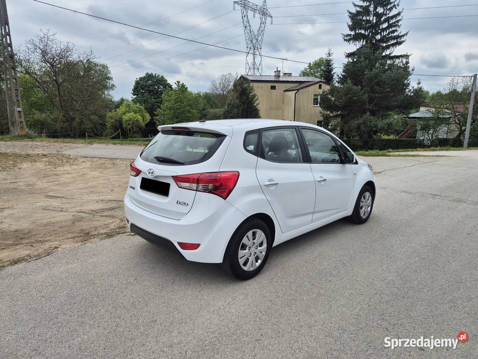 Hyundai Ix20 2011r 16B MPI 125 Mały Przebieg tempomat lubelskie Góra Puławska