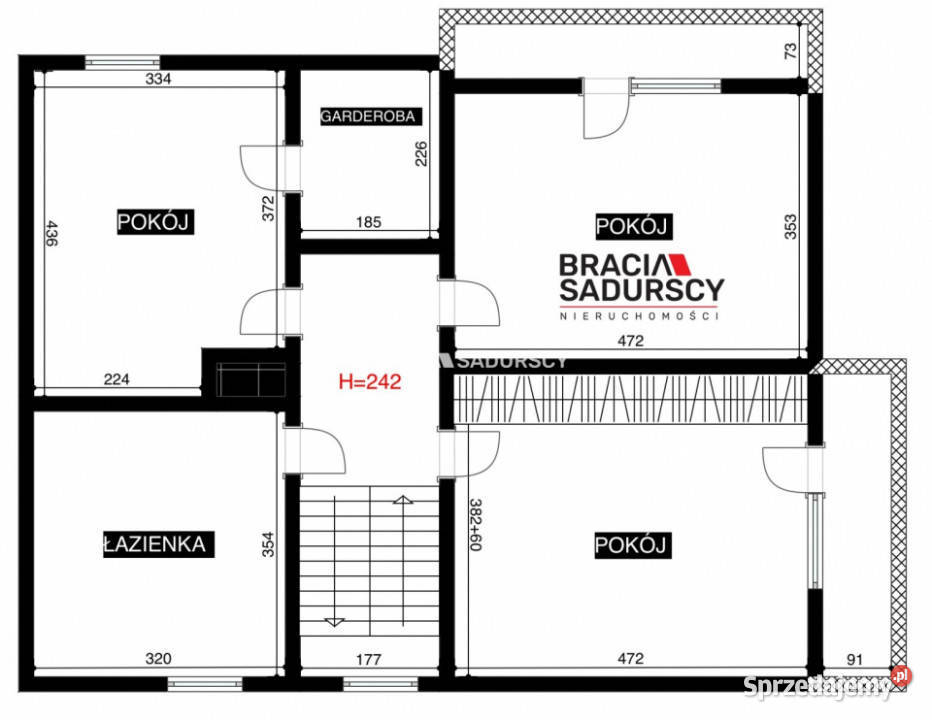 Dom wolnostojący Marcyporęba 191m2 Liczba pokoi 5 małopolskie