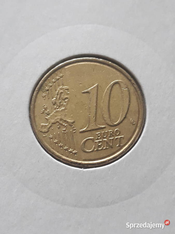 10 Eurocentów Belgia 2001 r i 2010 r Konin