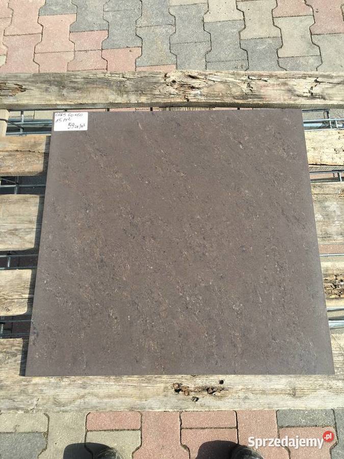 Gres płytka podłogowa brązowy poler 60x60 firmy Reguły