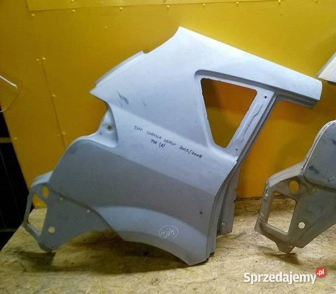 Toyota corolla verso 2004 2007 błotnik tył prawy dolnośląskie Wrocław