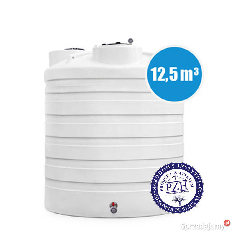 ZBIORNIK NAZIEMNY NA WODĘ PITNĄ 12000L z ATESTEM Katowice