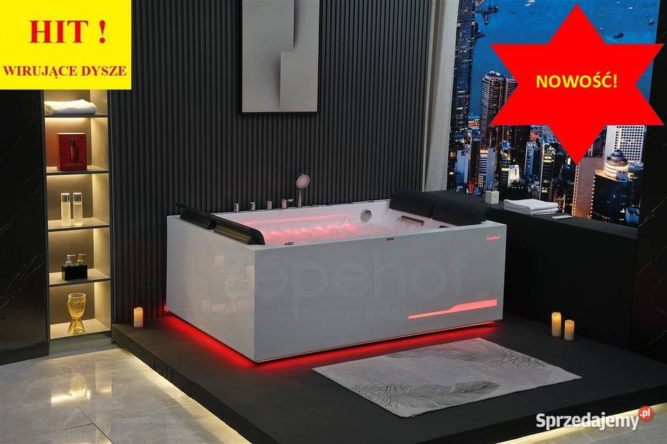 Wirujące 82 dysze Wanna z hydromasażem EBX100 Grabówka
